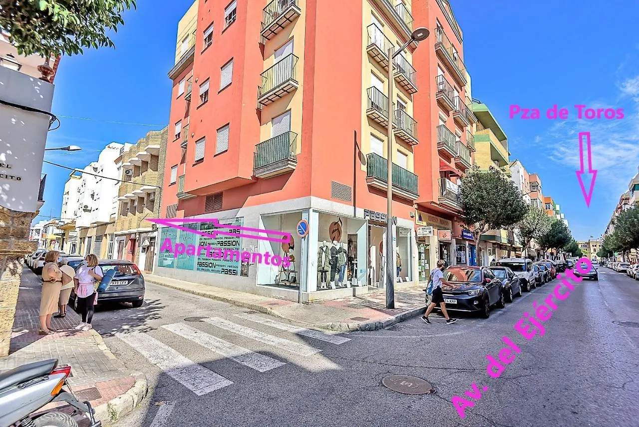 Plaza Noria Apartments With Balconies El Puerto de Santa Maria